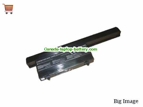 CLEVO R130BAT-8 Replacement Laptop Battery 5200mAh 14.8V Black Li-ion