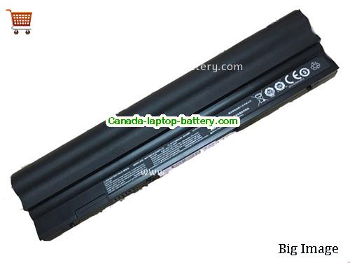 Genuine CLEVO 31CR18/65-2 Battery 4400mAh, 48Wh , 11.1V, Black , Li-ion