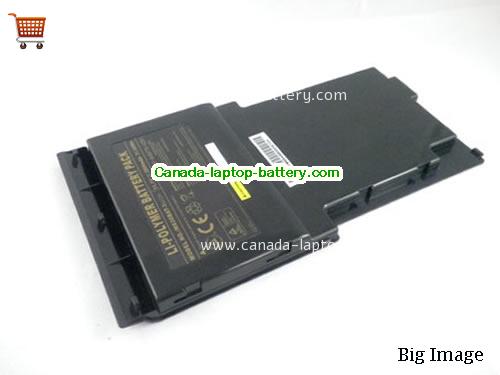 Genuine CLEVO 6-87-W84TS-4Z91 Battery 2800mAh, 11.1V, Black , Li-Polymer