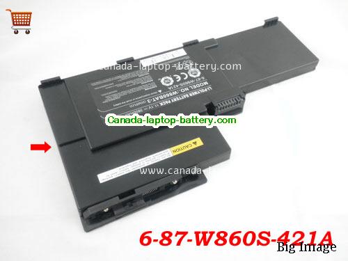 Canada Clevo W860BAT-3 6-87-W860S-421A W860CU W870CU Series Battery