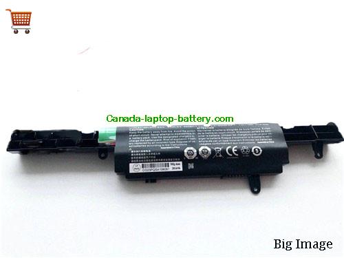 Genuine CLEVO W940BAT Battery 16Wh, 7.4V, Black , Li-ion