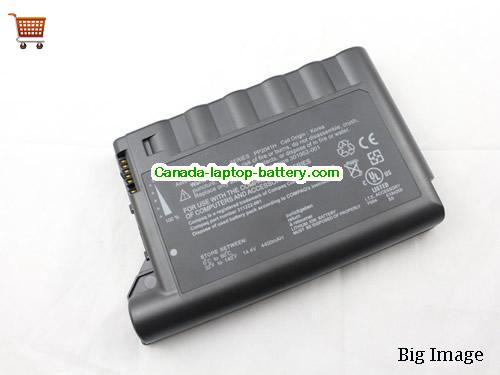 COMPAQ 250848-B25 Replacement Laptop Battery 4400mAh 14.4V Black Li-ion