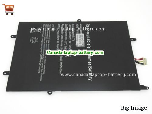 Genuine HAIER X14 Battery 5000mAh, 38Wh , 7.6V, Black , Li-Polymer