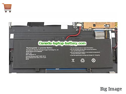 Genuine CHUWI CLTD3585282 Battery 4736mAh, 36Wh , 7.6V, Black , Li-Polymer