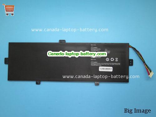 HIPAA U3285131P-2S1P Replacement Laptop Battery 5000mAh, 38Wh  7.6V Black Li-Polymer