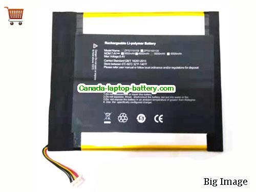 Genuine CHUWI NV30165170 Battery 5000mAh, 38Wh , 7.6V, Sliver , Li-Polymer