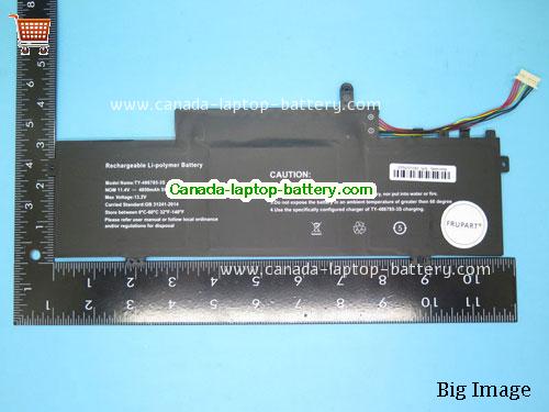 Canada Genuine TY-486785-3S Battery for RTDPART Chuwi Aerobook Plus 11.4v 4850mah