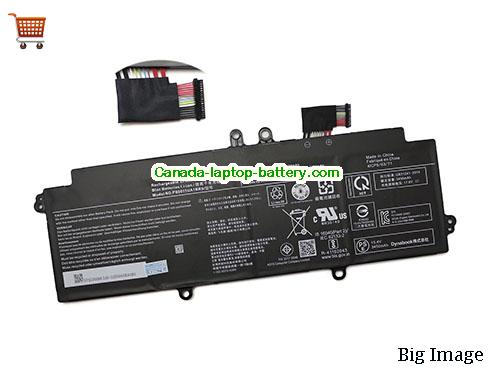 Canada Original Laptop Battery for  TOSHIBA Portege X30L-J PCR10T-04N00X, Portege X30L-J PCR12U, Portege X30L-J PCR10L-13L011, Portege X30L-J PCR10A-009003,  Black, 3450mAh, 53Wh  15.4V
