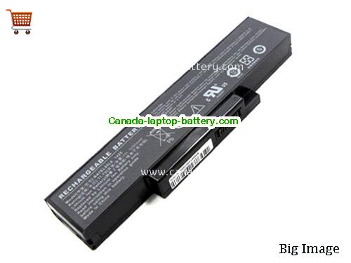 Dell FUR P/N 121ZP000C Replacement Laptop Battery 5200mAh 11.1V Black Li-ion