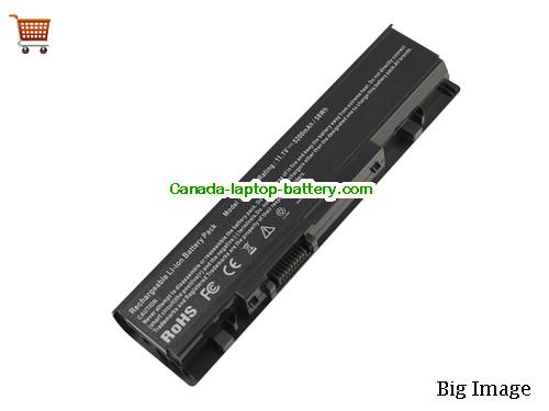 Dell STUDIO 1558-4229 Replacement Laptop Battery 5200mAh 11.1V Black Li-ion