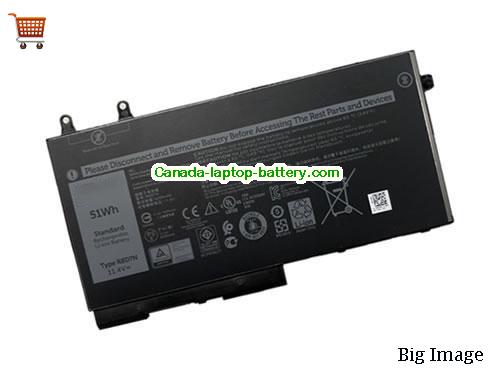 Canada Genuine 1V1XF Li-Polymer Battery 27W58 Dell 11.4v 2700mah 42Wh