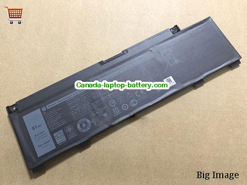 Genuine Dell 0415CG Battery 4255mAh, 51Wh , 11.4V, Black , Li-Polymer