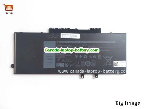 Genuine Dell Latitude 15 5511 N009L551115EMEA Battery 4250mAh, 68Wh , 15.2V, Black , Li-Polymer