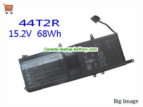 Genuine Dell Alienware 15 Battery 68Wh, 15.2V, Black , Li-ion
