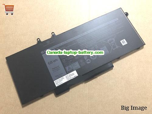 Genuine Dell N012L5400-D1506CN Battery 8500mAh, 68Wh , 7.6V, Black , Li-Polymer