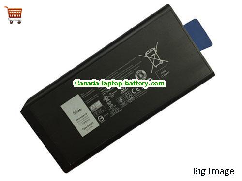 Genuine Dell 453BBBD Battery 5700mAh, 65Wh , 11.1V, Black , Li-ion
