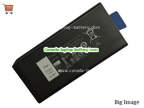 Genuine Dell 09FN4 Battery 5700mAh, 65Wh , 11.1V, Black , Li-ion