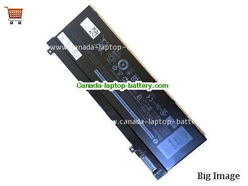 Genuine Dell Precision 7730 Battery 8000mAh, 64Wh , 7.6V, Black , Li-Polymer