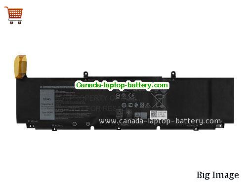 Genuine Dell G8XFY Battery 4667mAh, 56Wh , 11.4V, Black , Li-Polymer