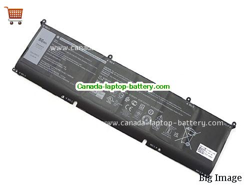 Dell ALIENWARE M17 2020 Replacement Laptop Battery 7167mAh, 86Wh  11.4V Black Li-Polymer