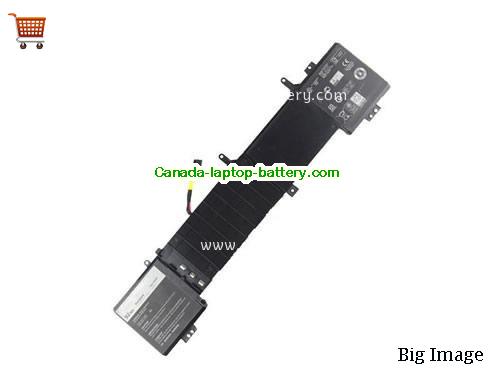 Canada Genuine 6JHDV Laptop battery 92wh Black for Dell ALIENWARE 17 R2