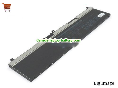 Genuine Dell NYFJH Battery 8070mAh, 97Wh , 11.4V, Black , Li-Polymer