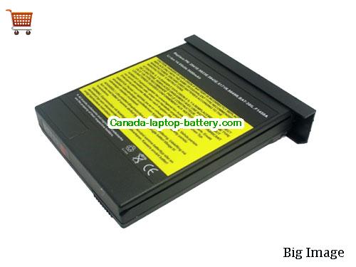Dell 8649R Replacement Laptop Battery 6600mAh 14.4V Black Li-ion
