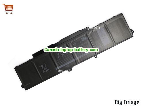 Canada Genuine 9JRV0 Battery 53XP7 for Dell Precision 15 3561 Li-Polymer 11.4V 97Wh