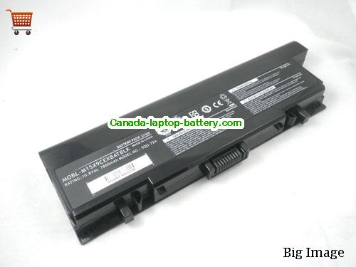 Dell M15X6CPRIBABLK Replacement Laptop Battery 7800mAh 10.8V Black Li-ion