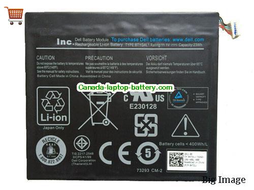 Canada Dell BTYGAL1 OKGNX1 Battery pack 23wh 11.1V