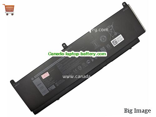 Genuine Dell 3ICP4/60/81-2 Battery 5667mAh, 68Wh , 11.4V, Black , Li-Polymer