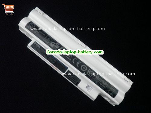 Dell Inspiron Mini 1012 Replacement Laptop Battery 5200mAh 11.1V White Li-ion