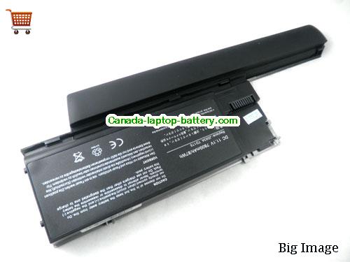 Dell 0UD088 Replacement Laptop Battery 6600mAh 11.1V Black+Grey Li-ion
