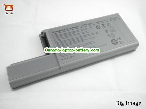 Dell YW652 Replacement Laptop Battery 6600mAh 11.1V Grey Li-ion