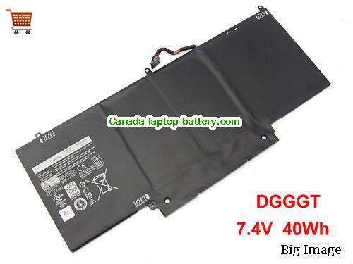 Canada Genuine DGGGT Battery for DELL XPS 11 XPS11D-1508T 7.4V 40Wh