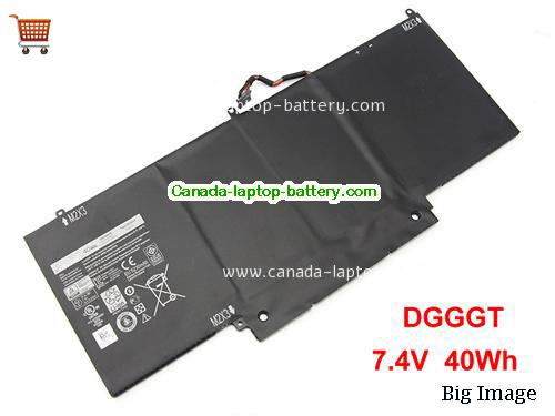 Genuine Dell GF5CV Battery 40Wh, 7.4V, Black , Li-Polymer