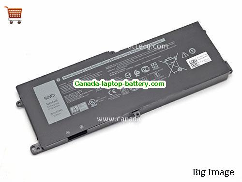 Genuine Dell Alienware Area-51m ALWA51M-D1969DB Battery 7890mAh, 90Wh , 11.4V, Black , Li-Polymer