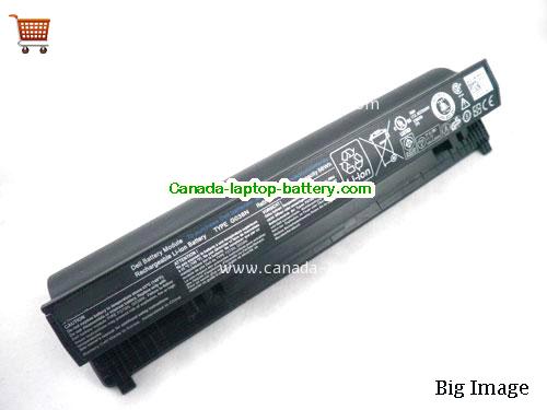 Dell W355R Replacement Laptop Battery 4400mAh 11.1V Black Li-ion