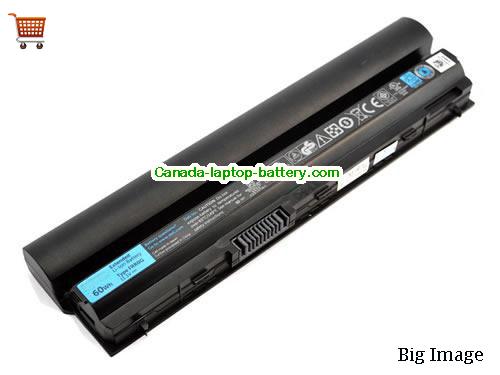 Genuine Dell LATITUDE E6320 Battery 60Wh, 11.1V, Black , Li-ion