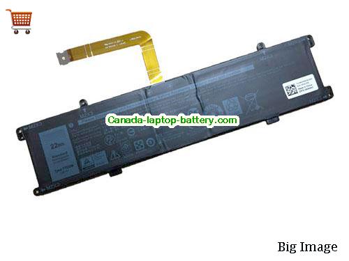 Canada Genuine DELL FTD6M Battery Pack 22Wh 7.6V 6HHW5 Li-ion