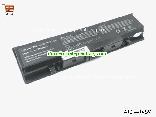 Dell TM980 Replacement Laptop Battery 5200mAh 11.1V Black Li-ion