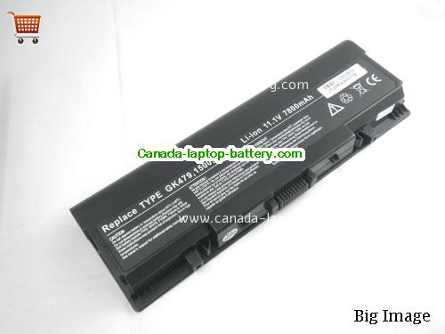 Dell Inspiron 1721 Series Replacement Laptop Battery 6600mAh 11.1V Black Li-ion