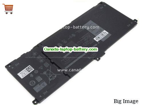 Canada Genuine H5CKD Battery for Dell Rechargeable Li-Polymer 15v 53Wh 4 Cells