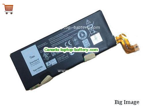 Canada Genuine Dell H6PR0 YJ31R Battery 3.7V 9Wh