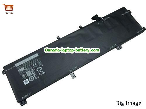 Image of canada Genuine 245RR H76MV 91Wh Battery for Dell  Precision M3800  XPS 15 9530 Series Laptop
