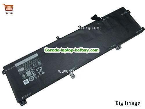 Canada Genuine 245RR H76MV 91Wh Battery for Dell  Precision M3800  XPS 15 9530 Series Laptop