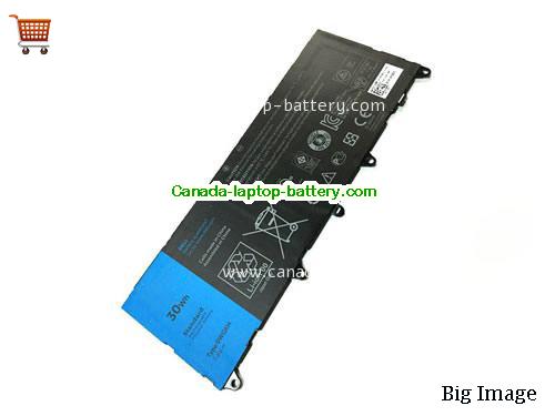 Genuine Dell Latitude ST2e Battery 30Wh, 7.4V, Black , Li-ion