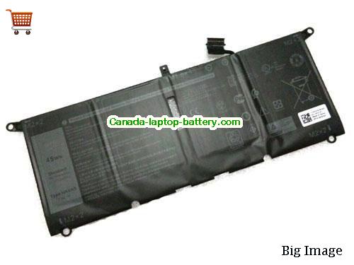 Dell Ins 13-5390-D1305S Replacement Laptop Battery 5618mAh, 45Wh  7.6V Black Li-Polymer