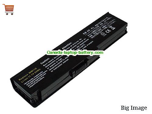 Dell KX117 Replacement Laptop Battery 5200mAh 11.1V Black Li-ion