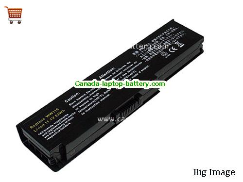 Dell 451-10517 Replacement Laptop Battery 5200mAh 11.1V Black Li-ion